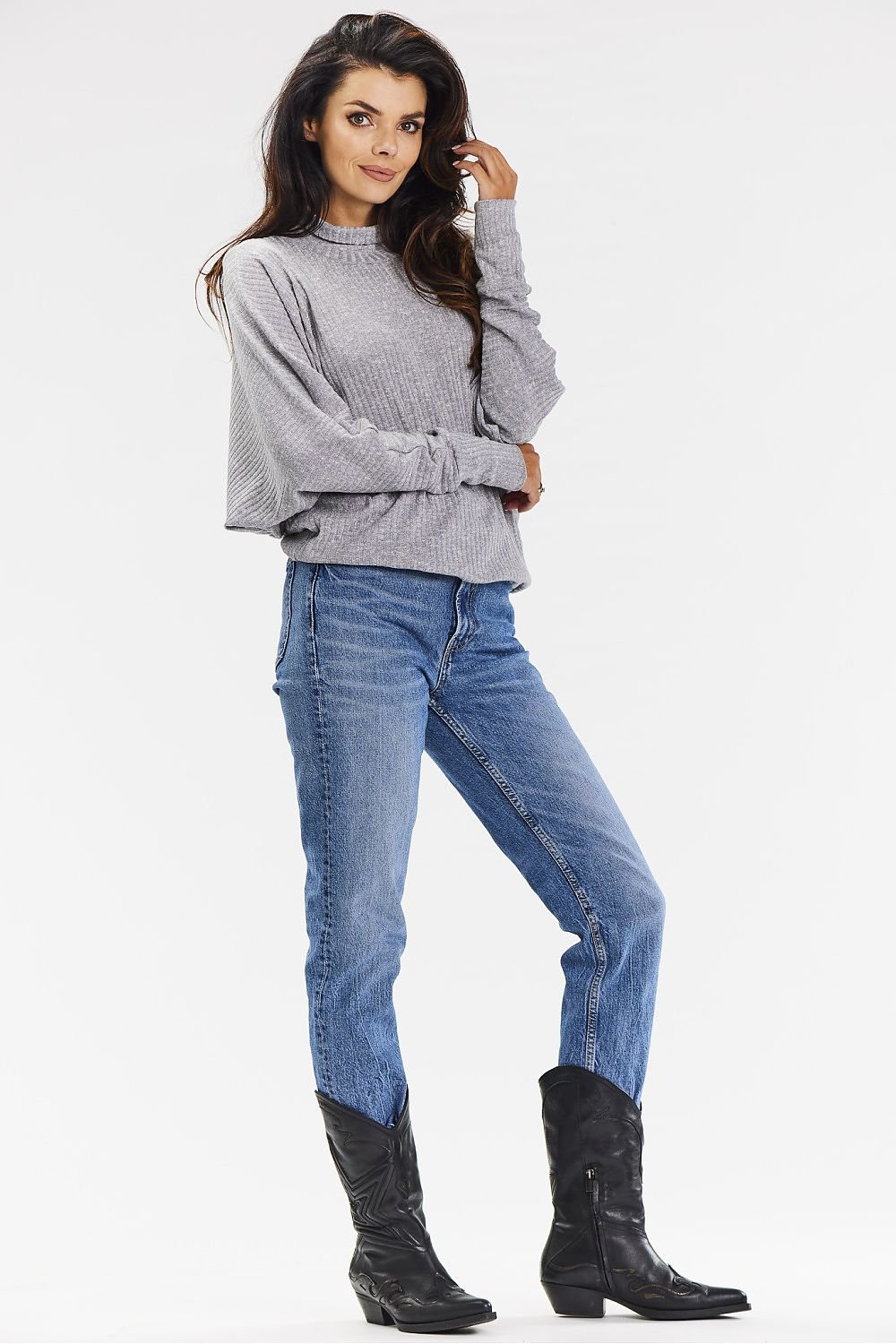 Turtleneck model 200578 awama - ELEMODA