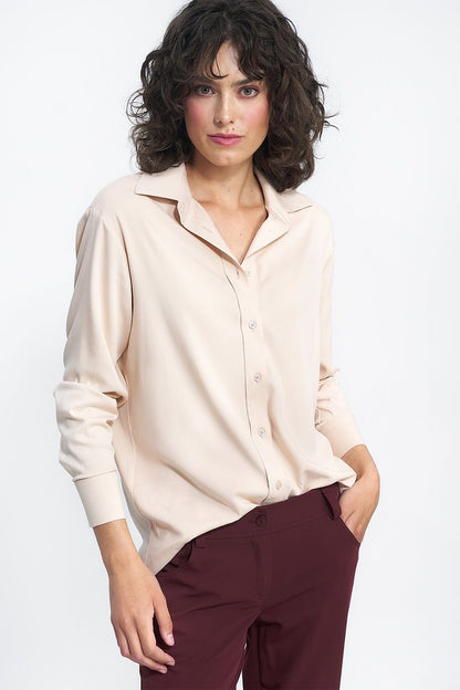 Long sleeve shirt model 184603 Nife - ELEMODA