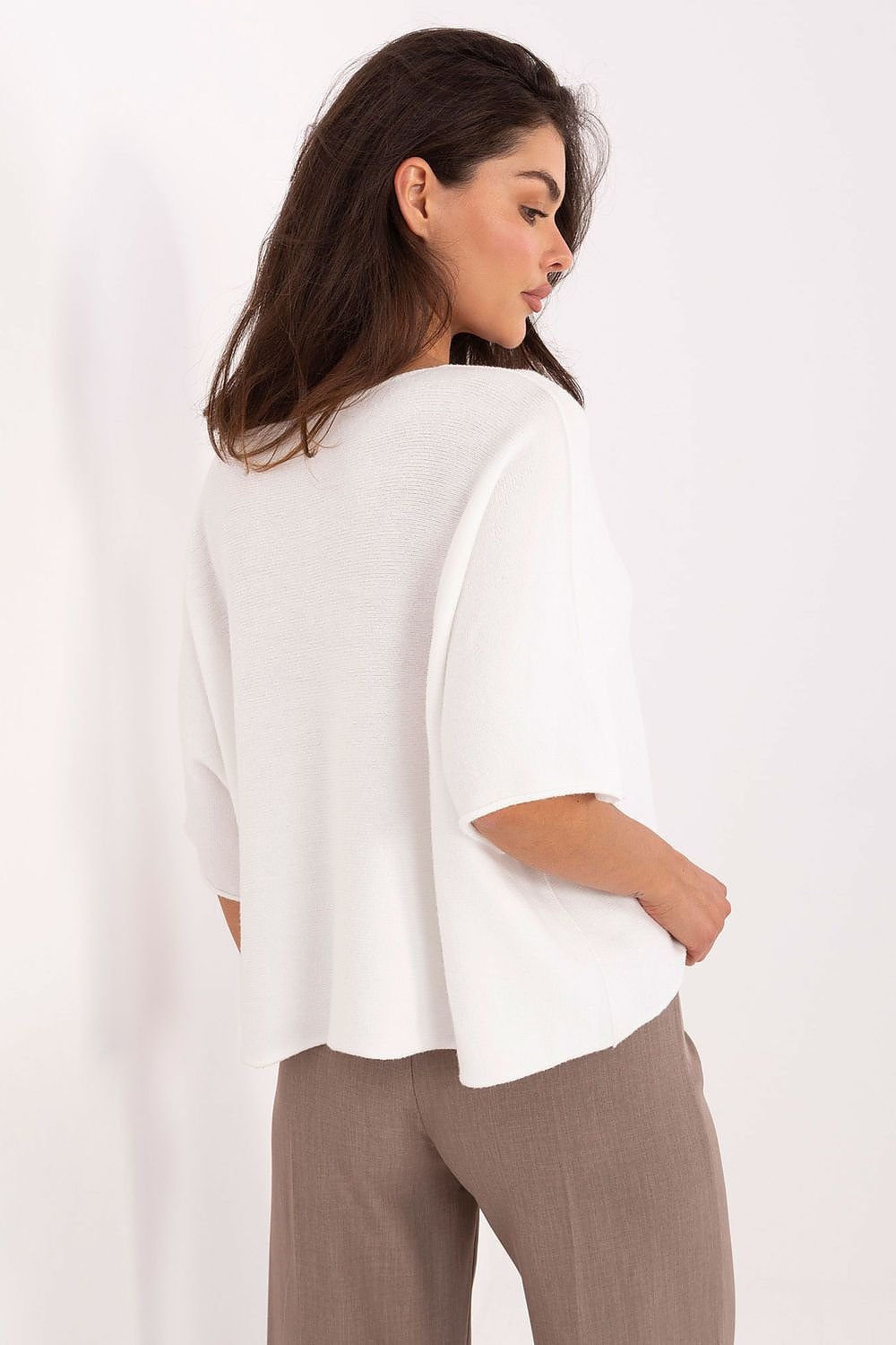 Short sleeve sweater model 216680 Italy Moda - ELEMODA