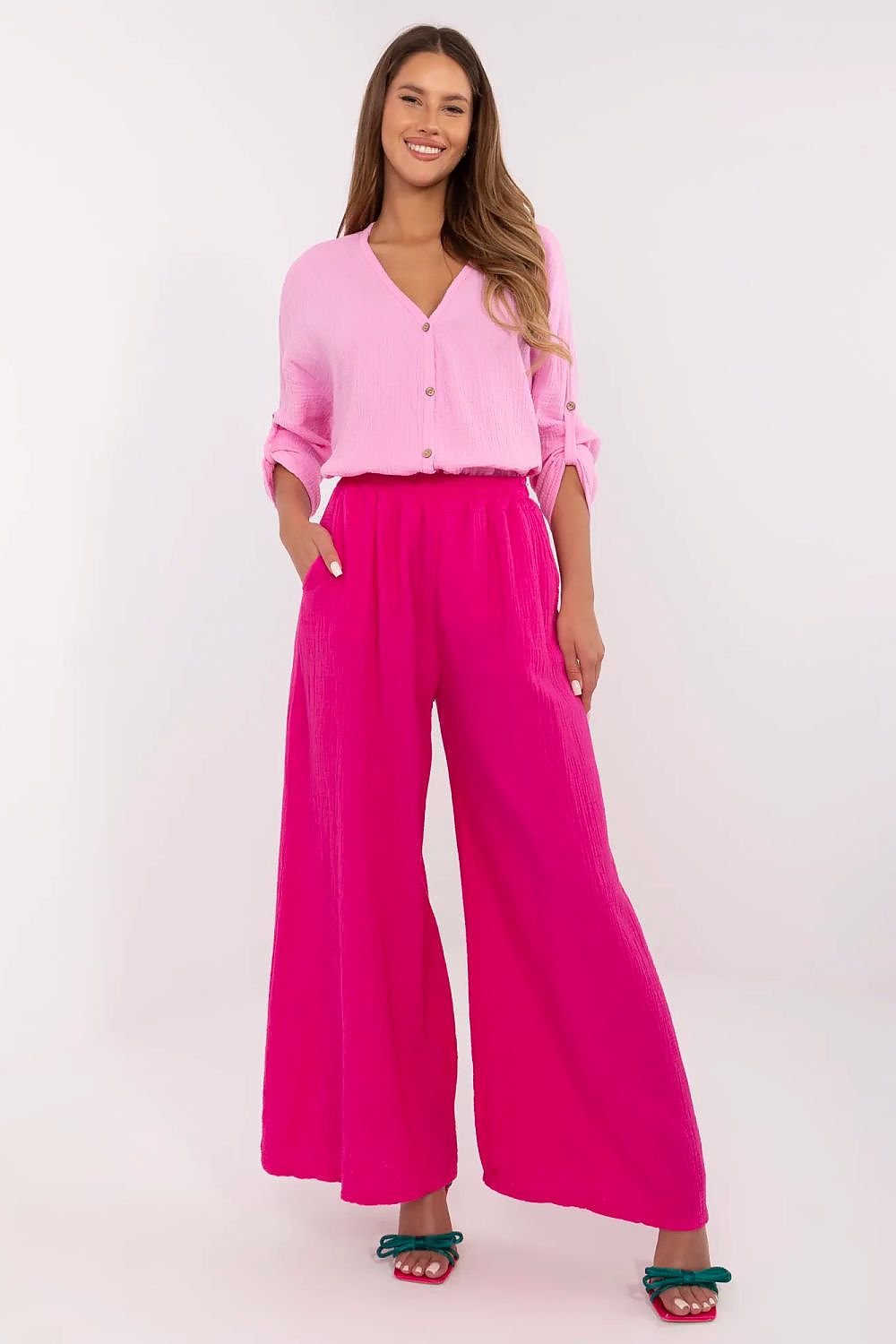 Women trousers model 211270 Italy Moda - ELEMODA