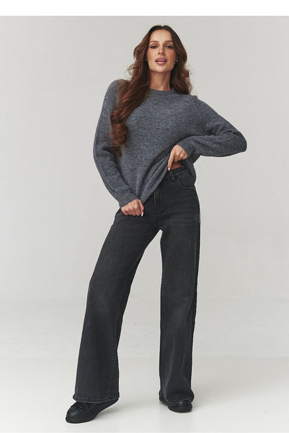 Jumper model 220787 Makadamia - ELEMODA
