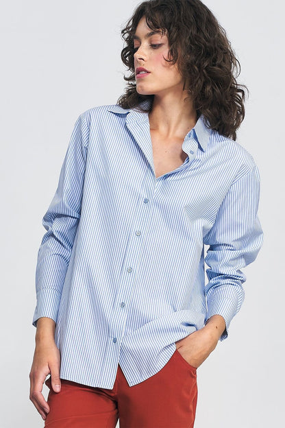 Long sleeve shirt model 184603 Nife - ELEMODA