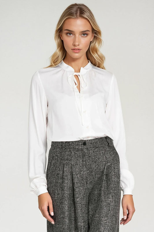 Long sleeve shirt model 217587 Nife - ELEMODA