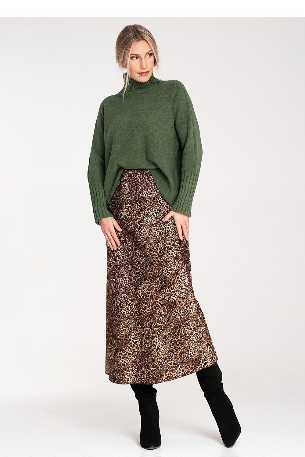 Turtleneck model 218178 Figl - ELEMODA