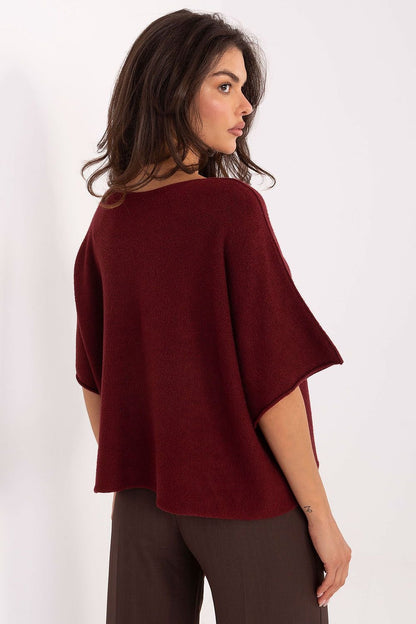 Short sleeve sweater model 216680 Italy Moda - ELEMODA