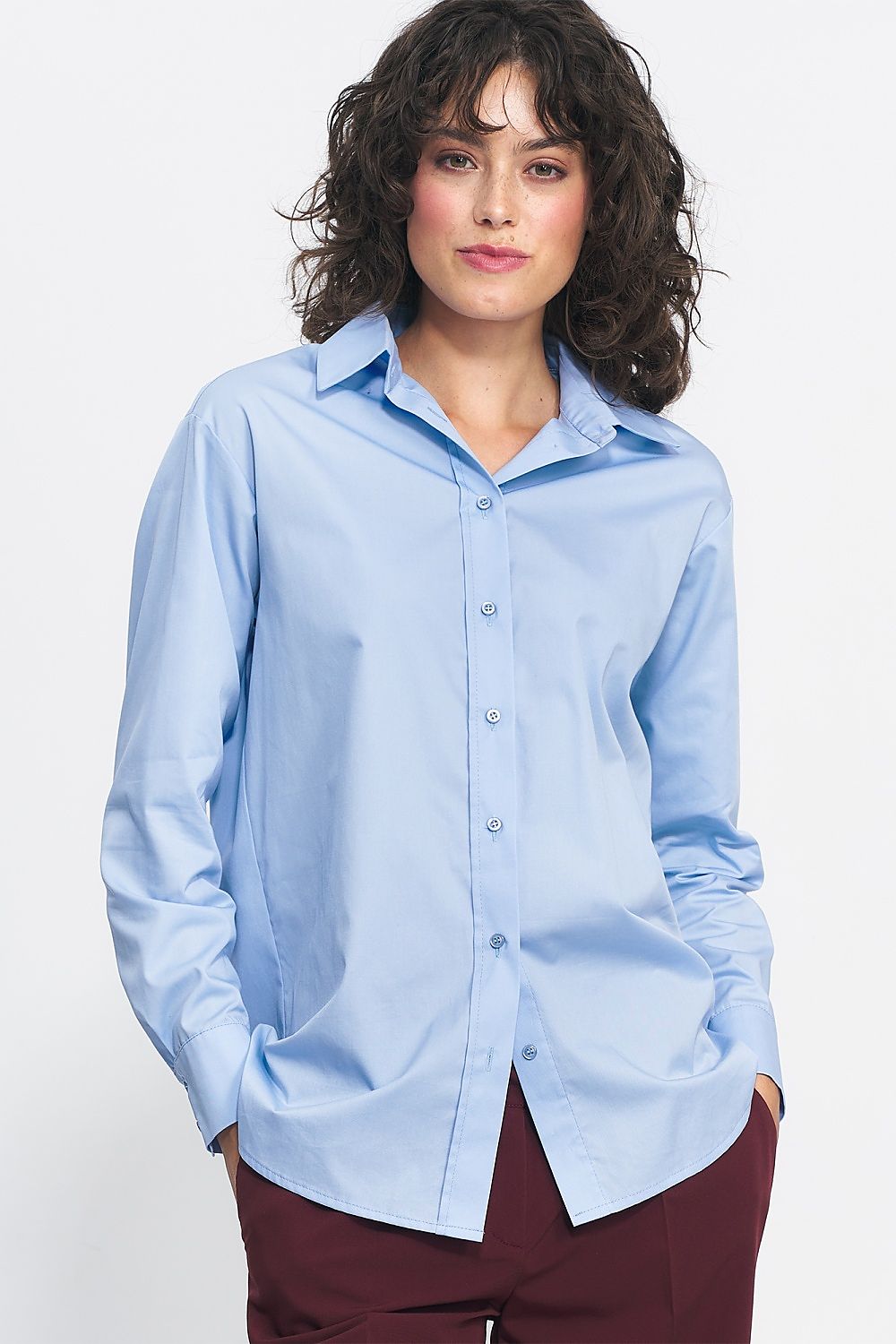 Long sleeve shirt model 184603 Nife - ELEMODA