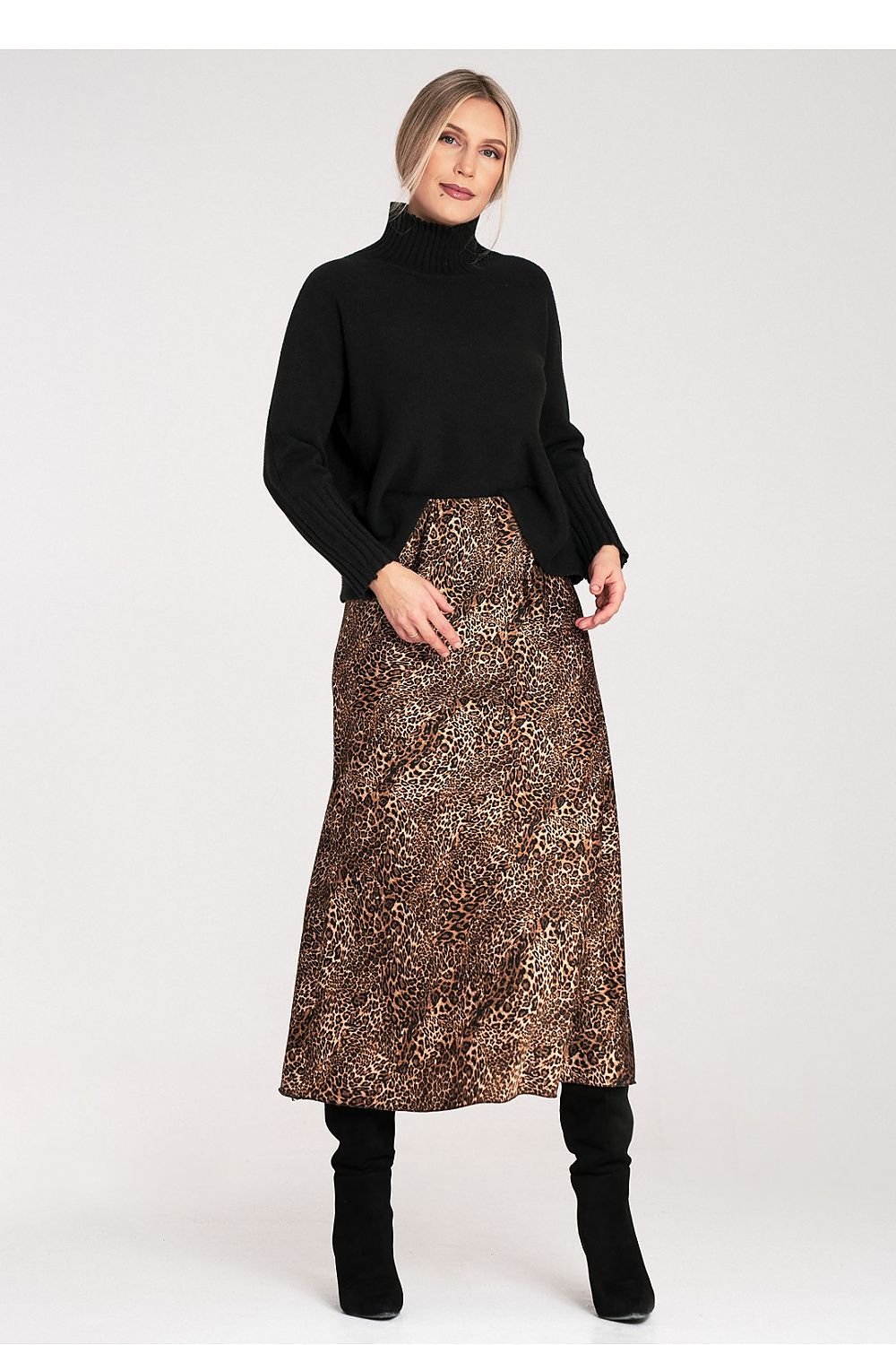 Turtleneck model 218178 Figl - ELEMODA