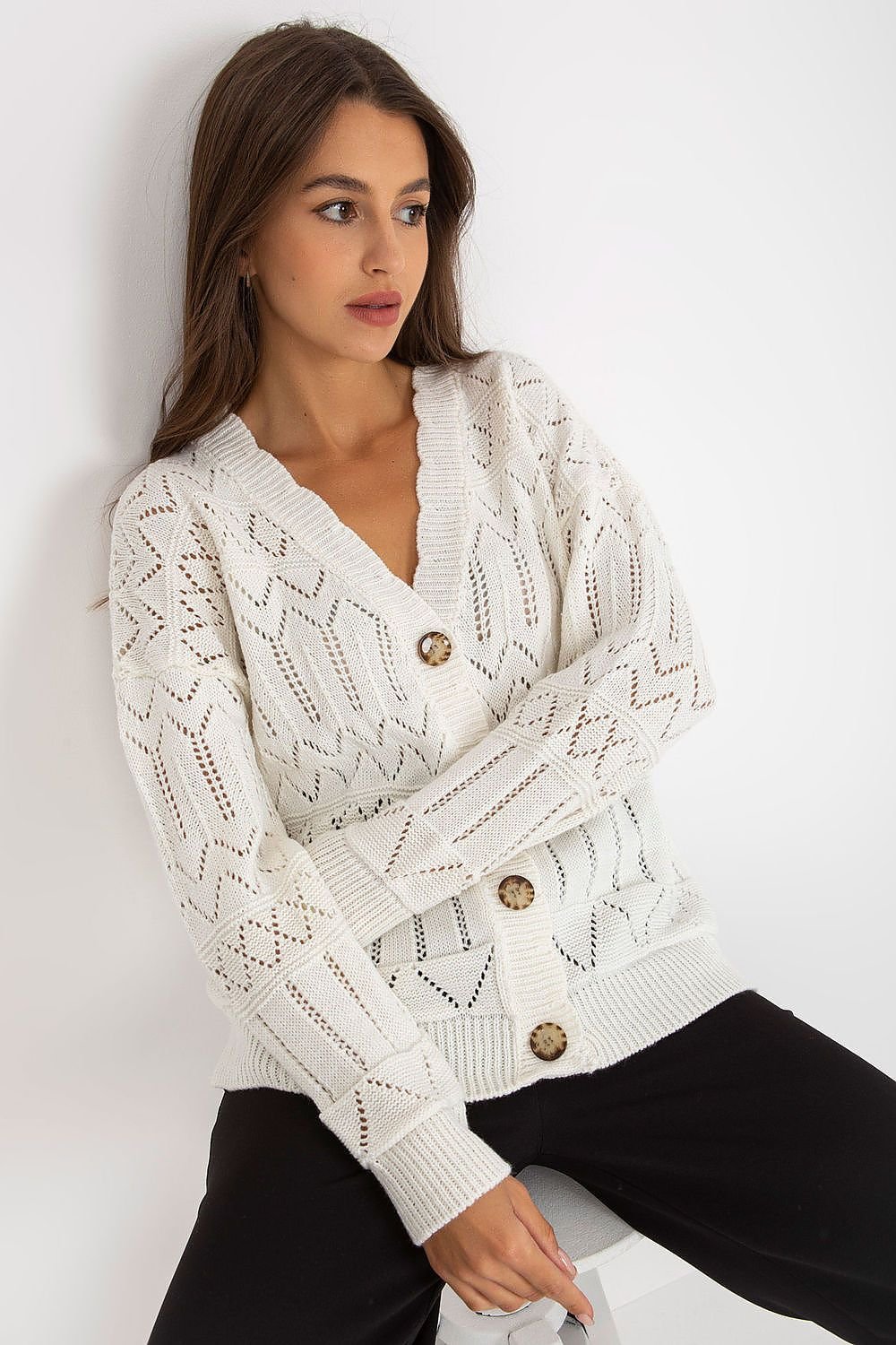 Cardigan model 175414 Rue Paris - ELEMODA