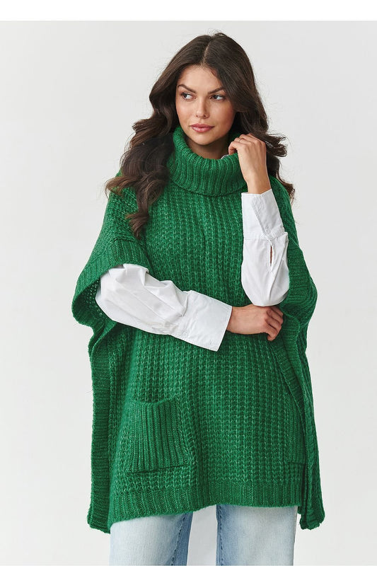 Turtleneck model 217655 Makadamia - ELEMODA