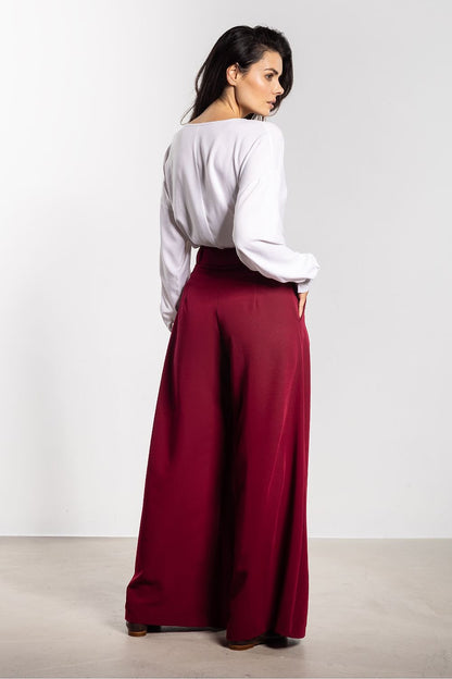 Women trousers model 218986 awama - ELEMODA